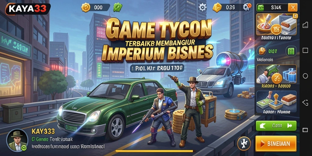 Tampilan gameplay KAYA33 dengan elemen Tycoon yang menarik.