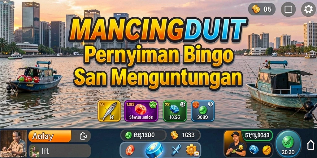 Screenshot MANCINGDUIT menampilkan gameplay menarik dalam permainan Bingo.