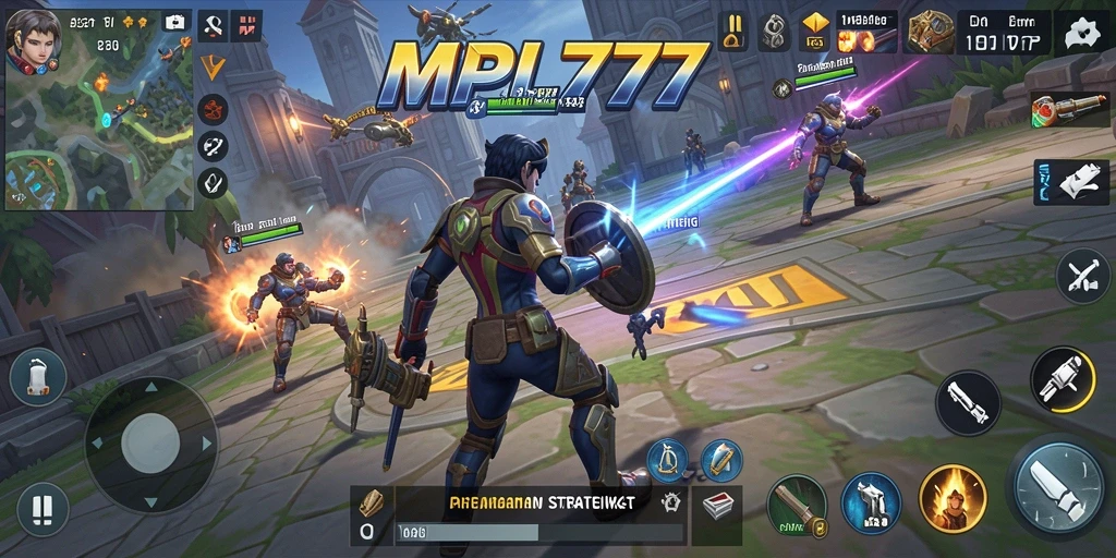 Tampilan gameplay menarik dan dinamis dari MPL777.