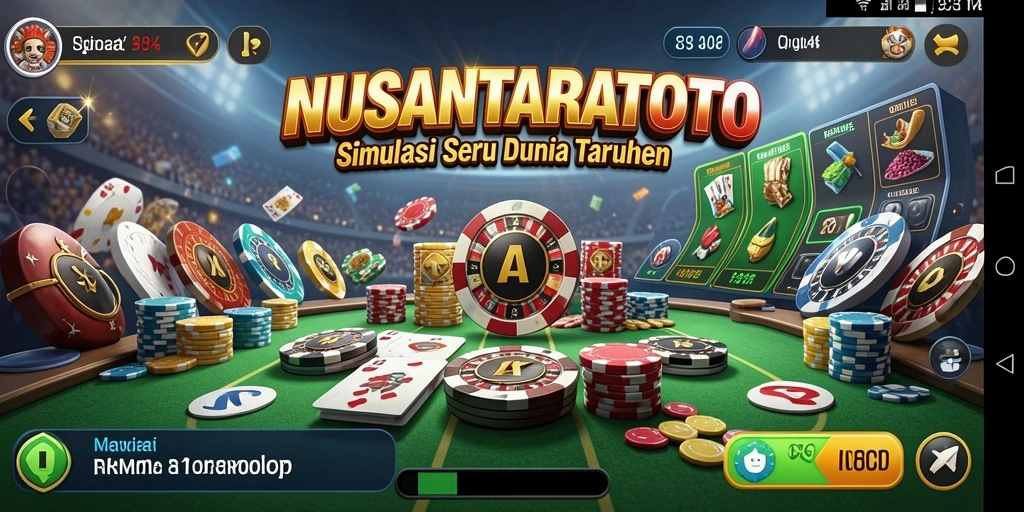 Tampilan menarik gameplay NUSANTARATOTO yang mendebarkan.