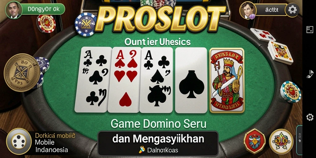 Screenshot gameplay PROSLOT yang menunjukkan keseruan bermain Domino.