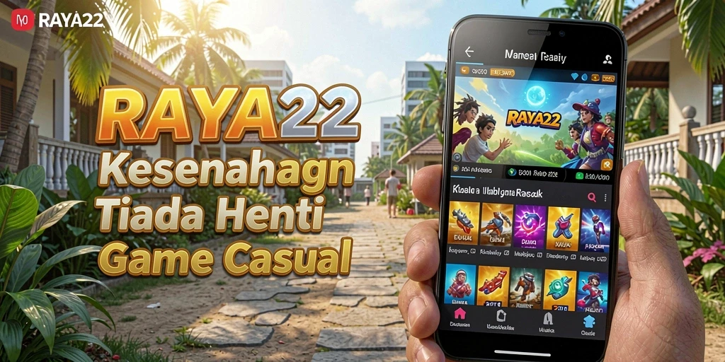 Gameplay RAYA22 yang ceria dan mengasyikkan.
